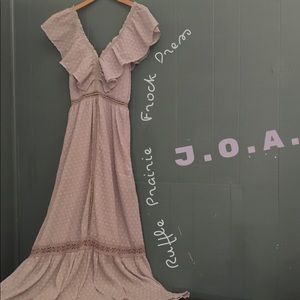 J.O.A Grey Prairie Inspired Frock